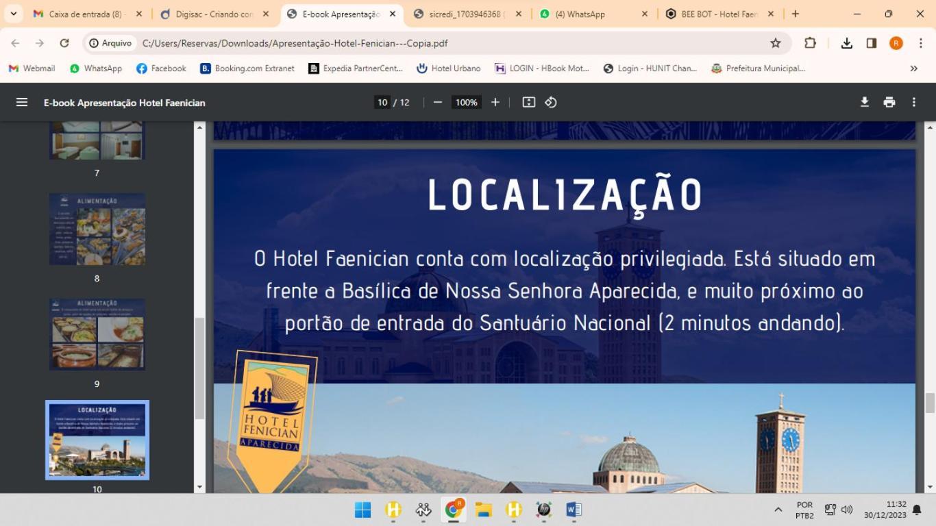 Hotel Faenician 아파레시다 외부 사진